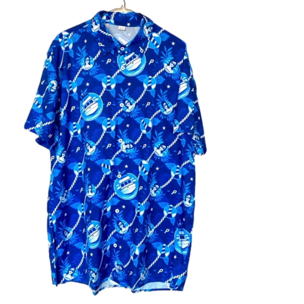 Progressive Flo floral button up 2XL